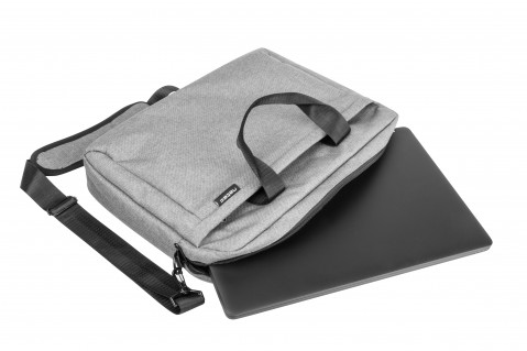 NATEC TORBA DO LAPTOPA MUSTELA 15,6" SZARA - Galeria zdjęcie 6