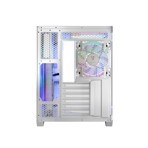 MODECOM OBUDOWA VOLCANO PANORAMA ARGB 3F MIDI WHT - Galeria zdjęcie 9