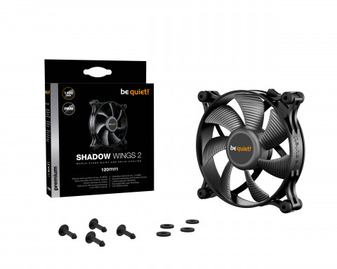WENTYLATOR BE QUIET! SHADOW WINGS 2 120mm PWM - Galeria zdjęcie 5