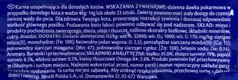 FELIX Play Tubes Indyk, Szynka - przysmak dla kota - 50 g - Galeria zdjęcie 2
