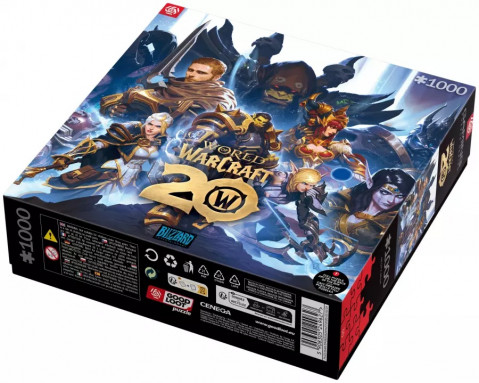Puzzle Good Loot Gaming Puzzle: World of Warcraft 20th Anniversary 1000 elementów - Galeria zdjęcie 6