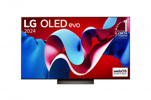 Telewizor 55" LG OLED55C41LA.AEU 4K Ultra HD 120 Hz WebOS Dolby Atmos Czarny - Galeria zdjęcie 1