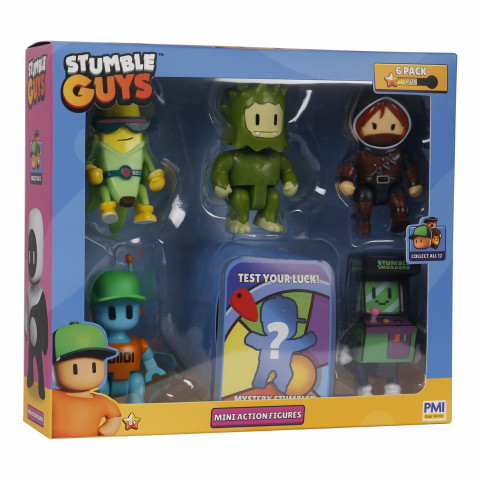 STUMBLE GUYS S2 MINI ACTION FIGURES - 6 PACK DELUXE BOX VER.A - Galeria zdjęcie 1