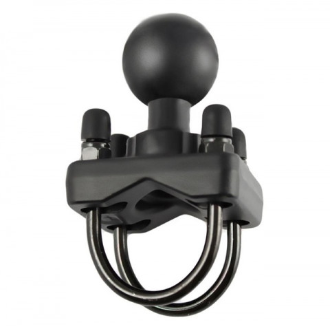 RAM MOUNT Podstawa montażowa do rurki/relingu z podwójnym U-boltem (cybantem) RAM-235-1U - Galeria zdjęcie 1