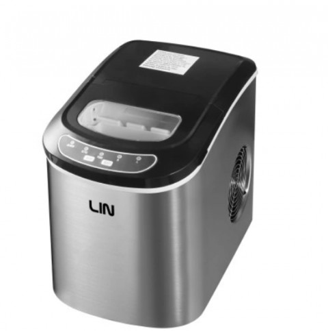 Kostkarka do lodu LIN ICE PRO-S12 srebrna - Galeria zdjęcie 5