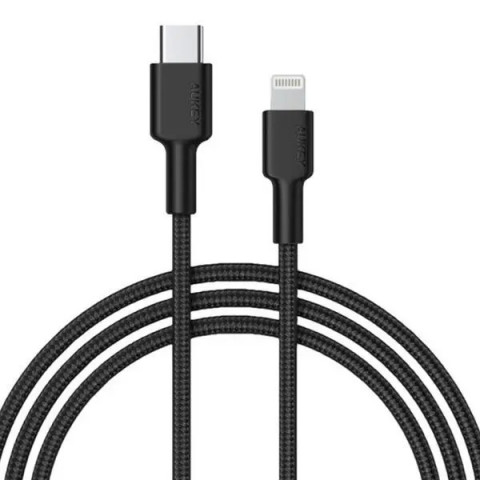 AUKEY KABEL USB-C - LIGHTNING MFI 27W OPLOT 1,8M - Galeria zdjęcie 1