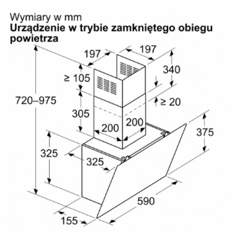 Okap BOSCH DWK65DK20 - Galeria zdjęcie 6