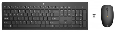 HP Bezprzewodowa klawiatura i mysz Combo 235 czarna 1Y4D0AA - Galeria zdjęcie 1