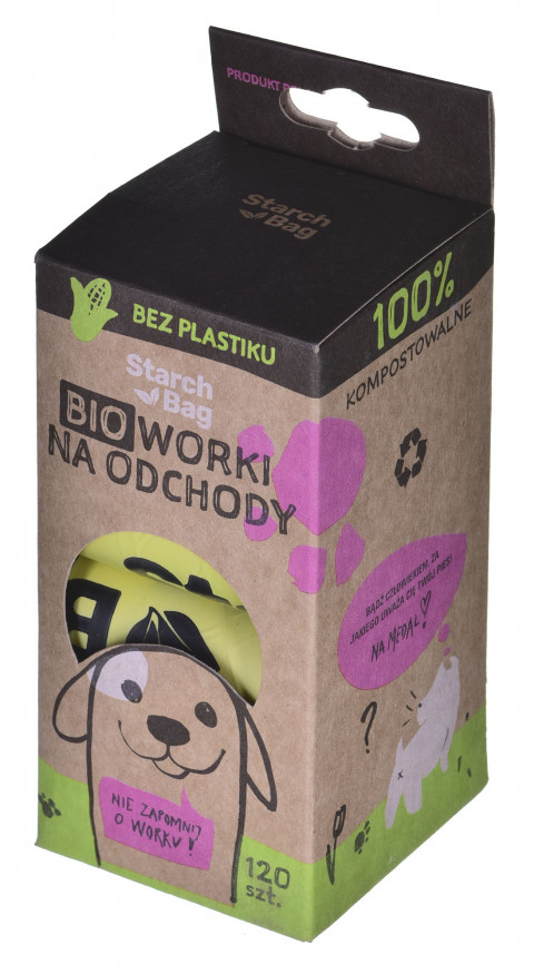 STARCH BAG - bioworki na odchody - 8 x 15 szt. - Galeria zdjęcie 1