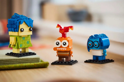 LEGO 40749 BrickHeadz - Radość, Smutek i Strach - Galeria zdjęcie 7