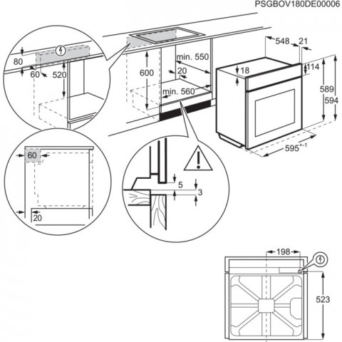 Piekarnik ELECTROLUX EOE7C31Z - Galeria zdjęcie 8