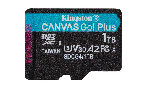 KINGSTON microSDXC Canvas Go Plus 1TB + Adapter - Galeria zdjęcie 2