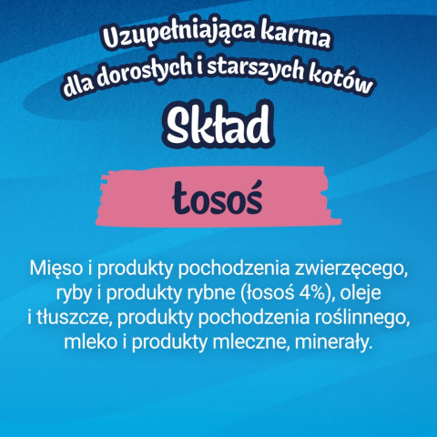 PURINA Felix Deli Moments Łosoś - przysmak dla kota - 4x10g - Galeria zdjęcie 8