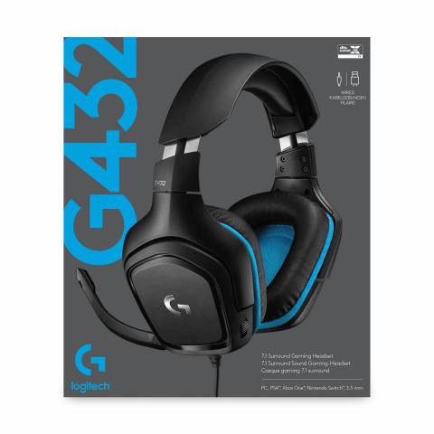 SŁUCHAWKI LOGITECH G432 7.1 - Galeria zdjęcie 6