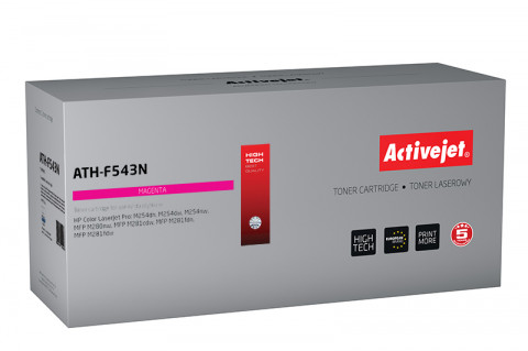 Activejet ATH-F543N Toner do drukarki HP, Zamiennik HP 203A HP203A CF543A; Supreme; 1300 stron; purpurowy - Galeria zdjęcie 1