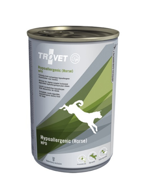 TROVET Hypoallergenic HPD z koniną - mokra karma dla psa - 400 g - Galeria zdjęcie 1