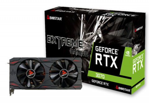 Karta graficzna BIOSTAR GeForce RTX 3070 8GB GDDR6 (VN3706RM82) - Galeria zdjęcie 1