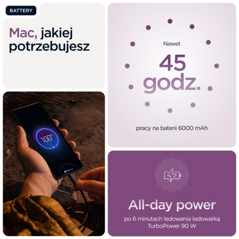 Motorola Edge 60 Pro 5G 12/512GB Sparkling Grape - Galeria zdjęcie 17