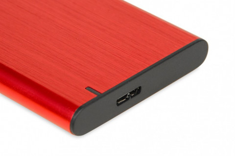 OBUDOWA I-BOX HD-05 ZEW 2,5" USB 3.1 GEN.1 RED - Galeria zdjęcie 3