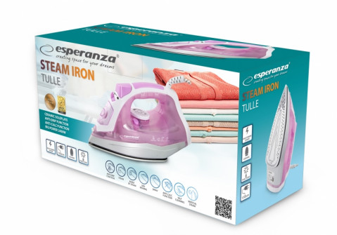ESPERANZA ŻELAZKO CERAMIC 2400W TULLE - Galeria zdjęcie 9
