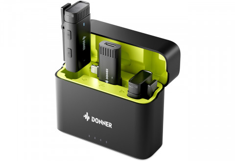 DONNER VPM10 - Mikrofon bezprzewodowy typu Wireless dla urządzeń iOS - Galeria zdjęcie 3