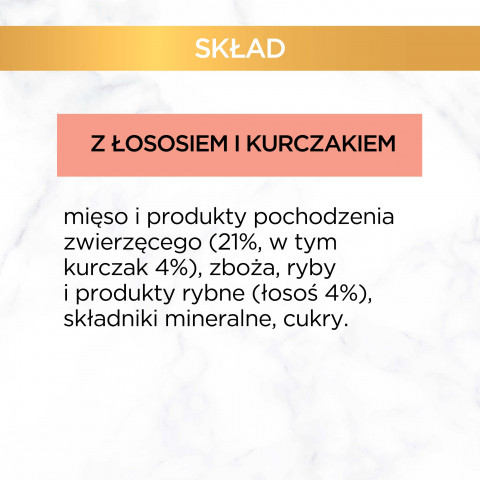 GOURMET GOLD Łosoś i kurczak w sosie mokra karma dla kota - puszka - 85 g - Galeria zdjęcie 10