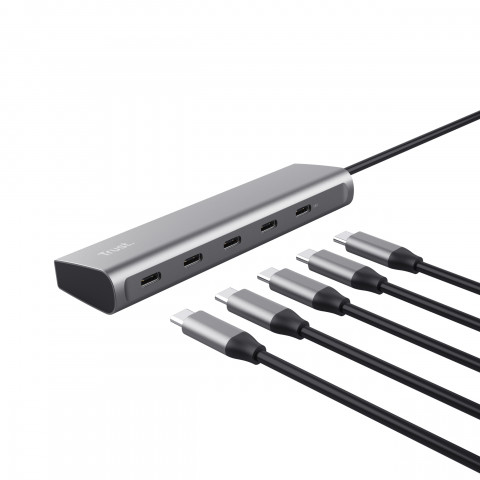Trust HALYX 5 Portowy USB-C HUB - Galeria zdjęcie 3