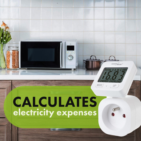 GREENBLUE MIERNIK ENERGII WATOMIERZ GB615 E - Galeria zdjęcie 7
