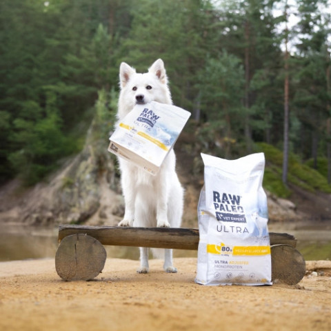 VET EXPERT Raw Paleo Ultra Medium&Large Adult Indyk - sucha karma dla psa - 2kg - Galeria zdjęcie 5