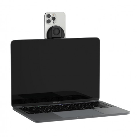 Uchwyt Belkin iPhone Mount with MagSafe for Mac Notebooks Black - Galeria zdjęcie 4