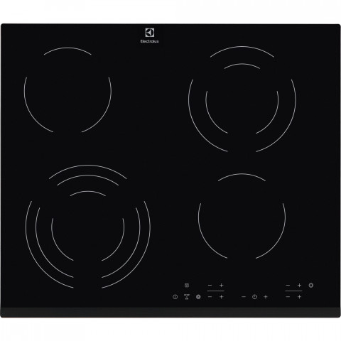 Płyta ceramiczna ELECTROLUX EHF 6343FOK (elektryczna/ czarna/ 6400W) - Galeria zdjęcie 1