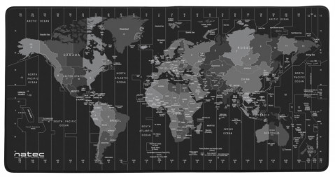 Natec podkładka pod mysz time zone map maxi npo-1119 - Galeria zdjęcie 2