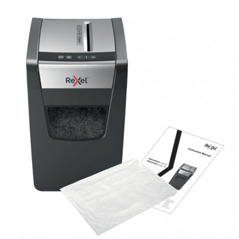 Rexel Niszczarka Momentum X410-SL Slimline, 10 kartek, 23 l kosz - Galeria zdjęcie 8