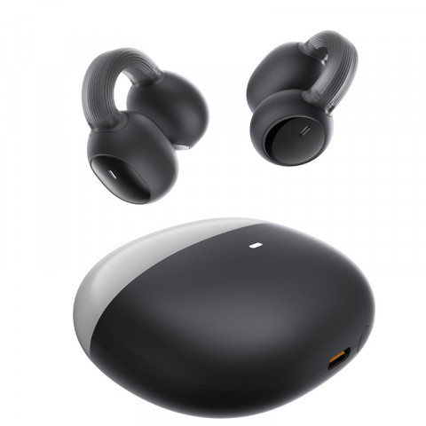 Słuchawki Baseus AirGo 1 Ring Open-Ear TWS (czarny) - Galeria zdjęcie 1