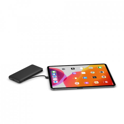 Powerbank Belkin BOOSTCHARGE Plus 10K USB-C Power Bank with Integrated Cables Lightning and USB-C 10000mAh 18W Black - Galeria zdjęcie 4