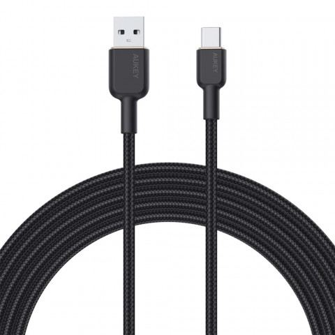 AUKEY CB-NAC2 KABEL USB-C QC PD 1.8M 3A 60W NYLON - Galeria zdjęcie 2