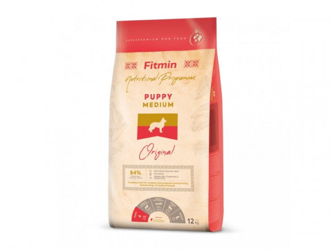 FITMIN Medium Puppy - sucha karma dla psa - 12kg - Galeria zdjęcie 1