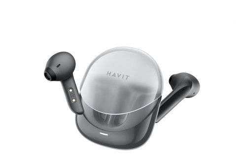 Słuchawki Bluetooth Havit TW974 ModernBuds (czarny) - Galeria zdjęcie 7