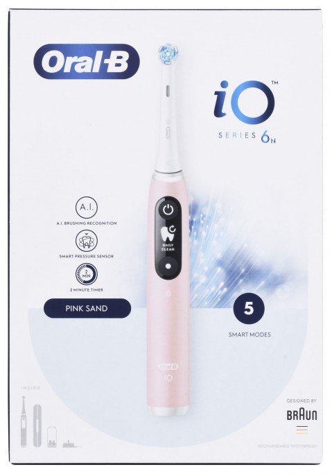 Szczoteczka elektryczna  Oral-B iO6 Pink - Galeria zdjęcie 4