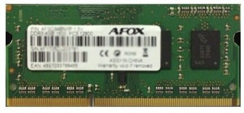 AFOX SO-DIMM DDR3 8G 1600MHZ LV 1,35V - Galeria zdjęcie 1