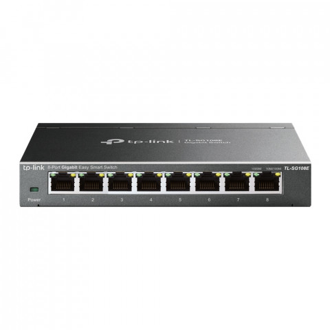 TP-Link TL-SG108E 8-Port Gigabit Easy Smart Switch Desktop - Galeria zdjęcie 1