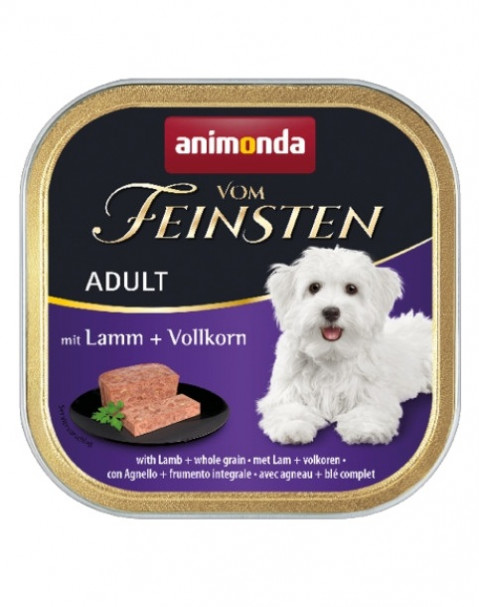 ANIMONDA Vom Feinsten Adult Jagnięcina i pełne ziarno - mokra karma dla psa - 150g - Galeria zdjęcie 1