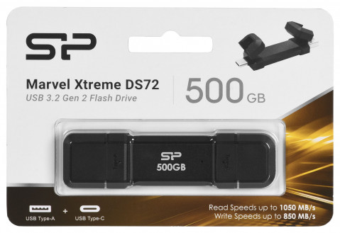 SSD Silicon Power DS72 500GB Dual USB-C/USB 3.2 - Galeria zdjęcie 2