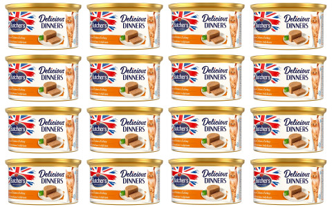 BUTCHER'S Classic Delicious Dinners MIX SMAKÓW 12x85g - Galeria zdjęcie 1