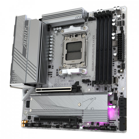Płyta główna Gigabyte B650M AORUS ELITE AX ICE - Galeria zdjęcie 4