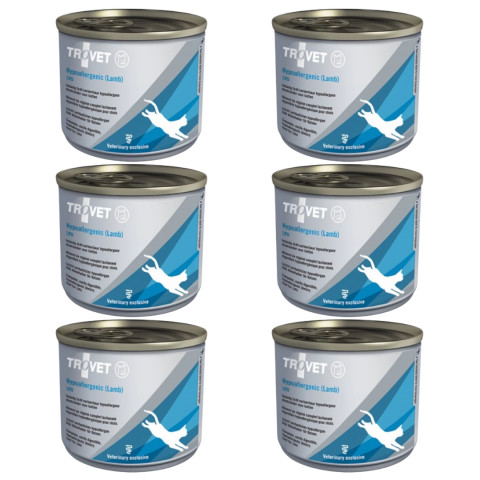 TROVET Hypoallergenic LRD z jagnięciną - mokra karma dla kota - 6x200g - Galeria zdjęcie 2