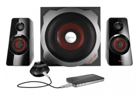 Głośniki TRUST GXT 38 2.1 Ultimate Bass (19023) - Galeria zdjęcie 4