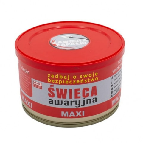 Świeca awaryjna przetrwania HASKE Pro MAXI 410g 72h - Galeria zdjęcie 1