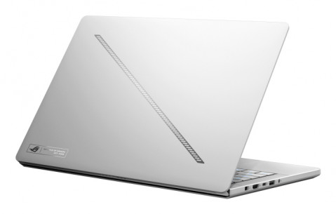 ASUS ROG Zephyrus G14 GA403UV-QS026W Ryzen 9 8945HS 14"3K OLED 500nits Glossy 16GB LPDDR5X 6400 SSD1TB GeForce RTX 4060 8GB WLAN+BT Cam1080p 75WHrs Win11 Platinum White - Galeria zdjęcie 4