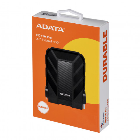 Dysk zewnętrzny HDD ADATA HD710 PRO AHD710P-5TU31-CBK (5TB; 2.5"; USB 3.2; czarny) - Galeria zdjęcie 7